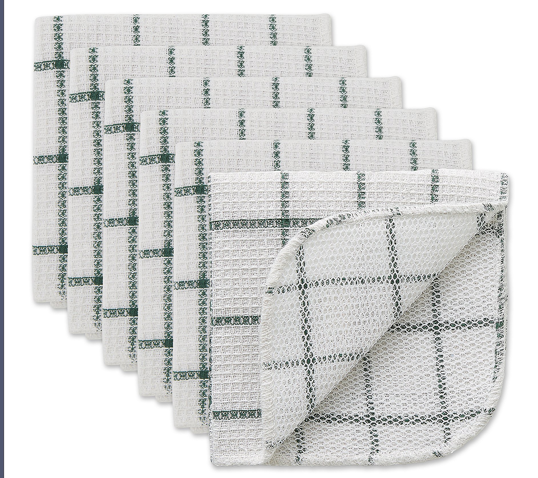 Design Imports Set of 6 Scrubber Dishcloths