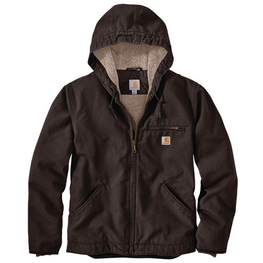 Carhartt Men's Duck Sherpa-Lined Jacket