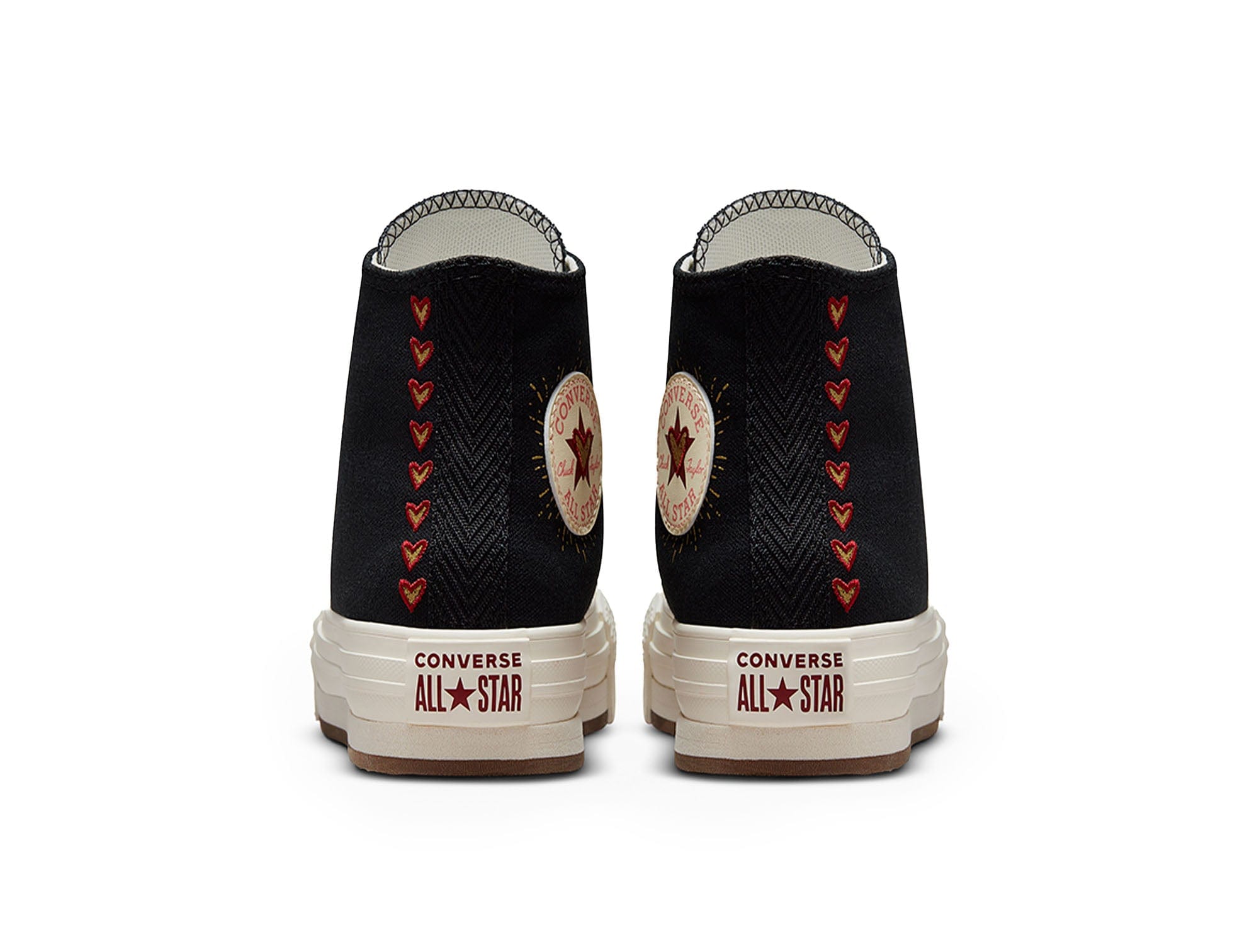 Converse Chuck Taylor All Star Eva Lift Hi Junior Negro