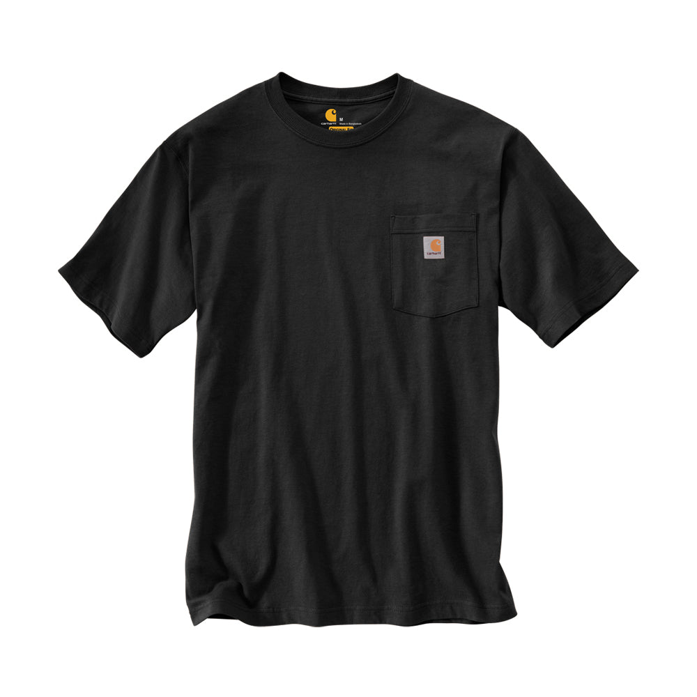 Carhartt Men's Short Sleeve Pocket T-Shirt_Black