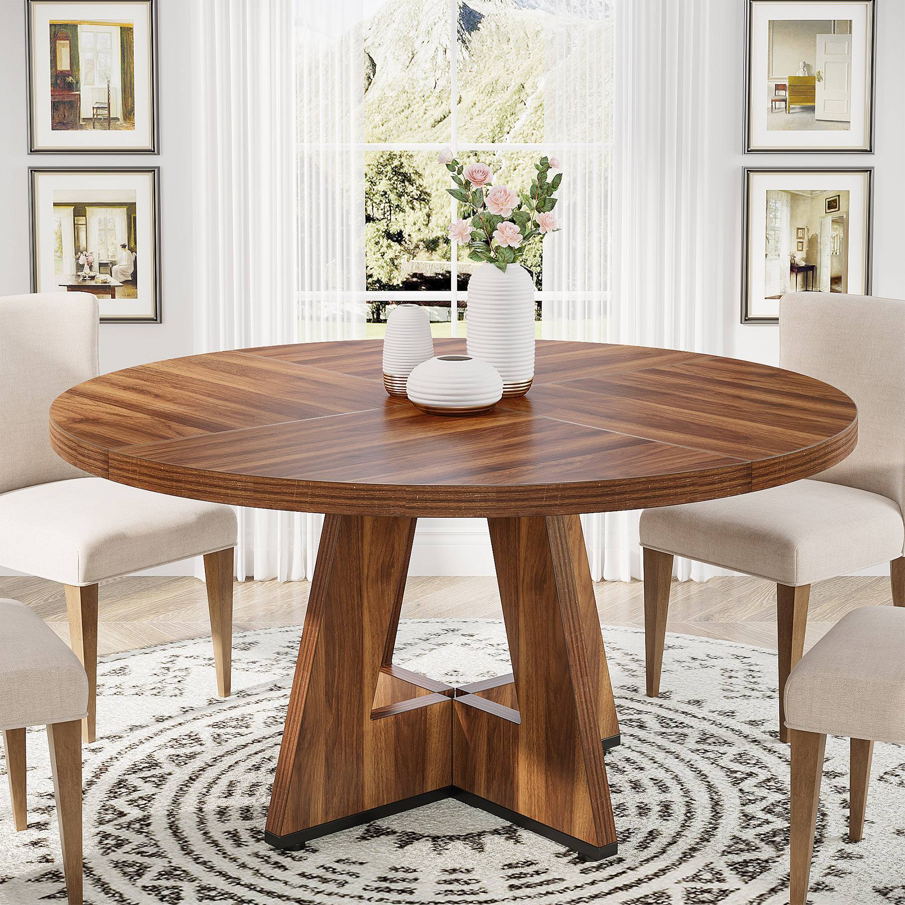 Round Dining Table for 4, 47