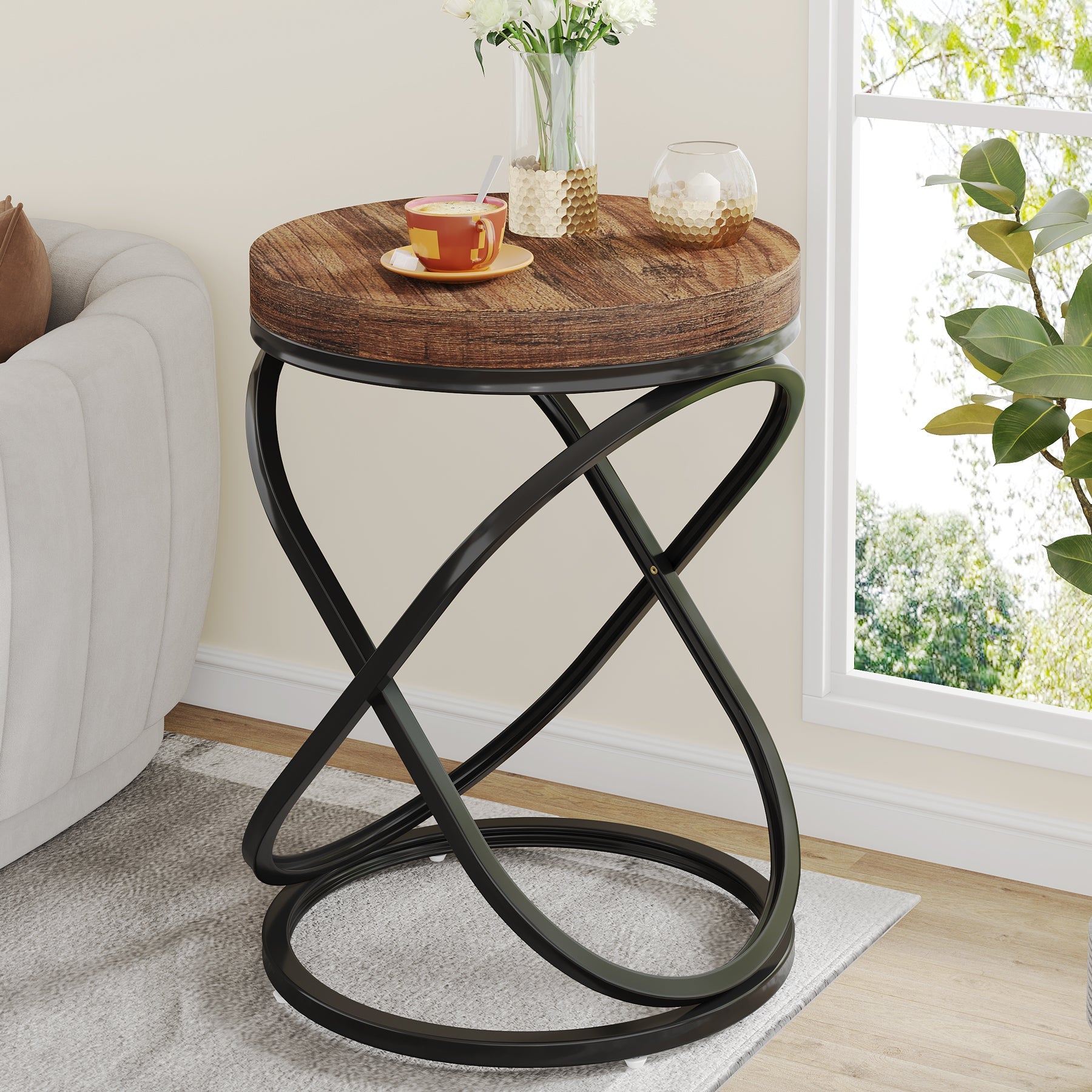 Round End Table, 26