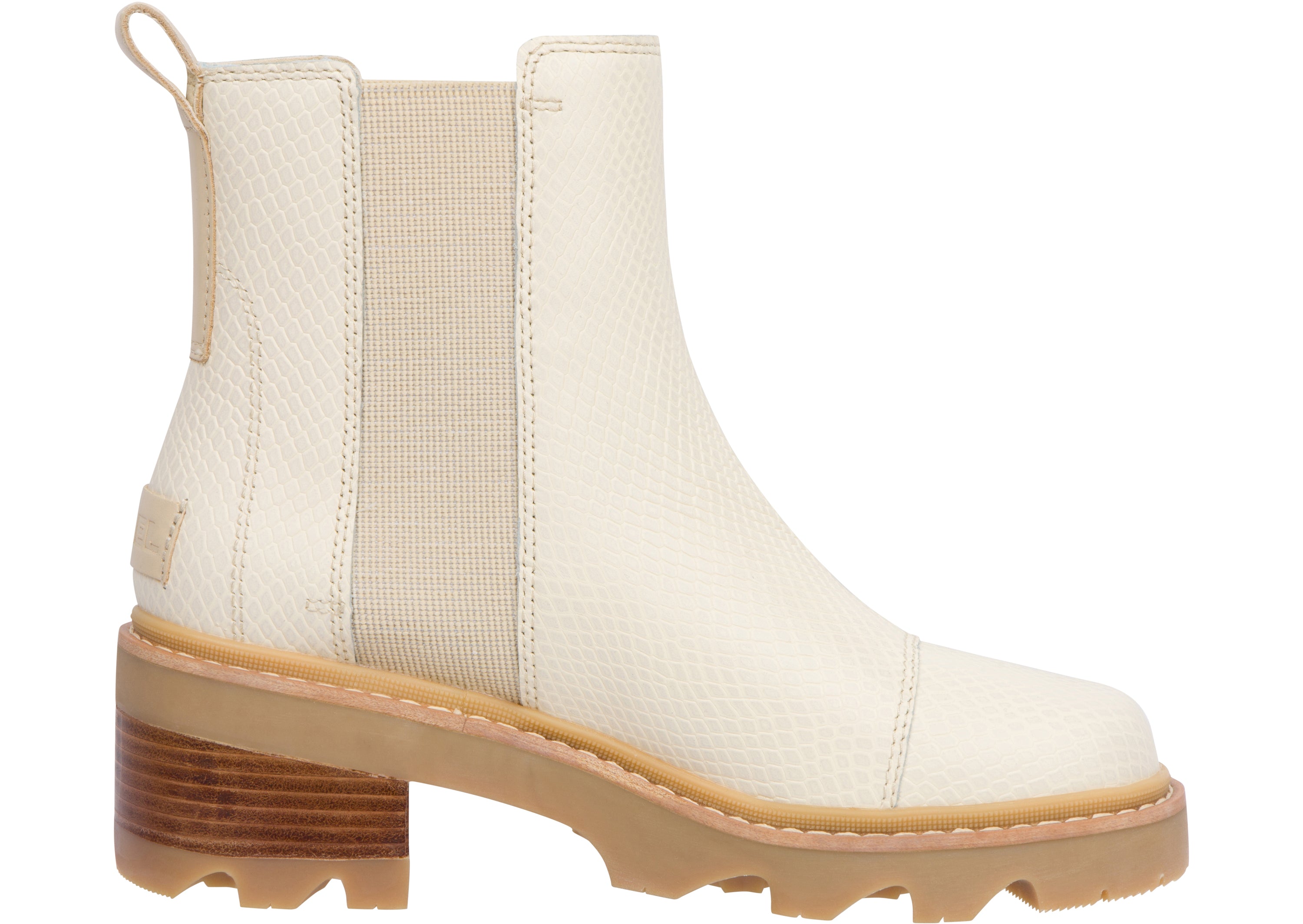 Sorel Womens Joan Now Chelsea Bleached Ceramic Gum 16