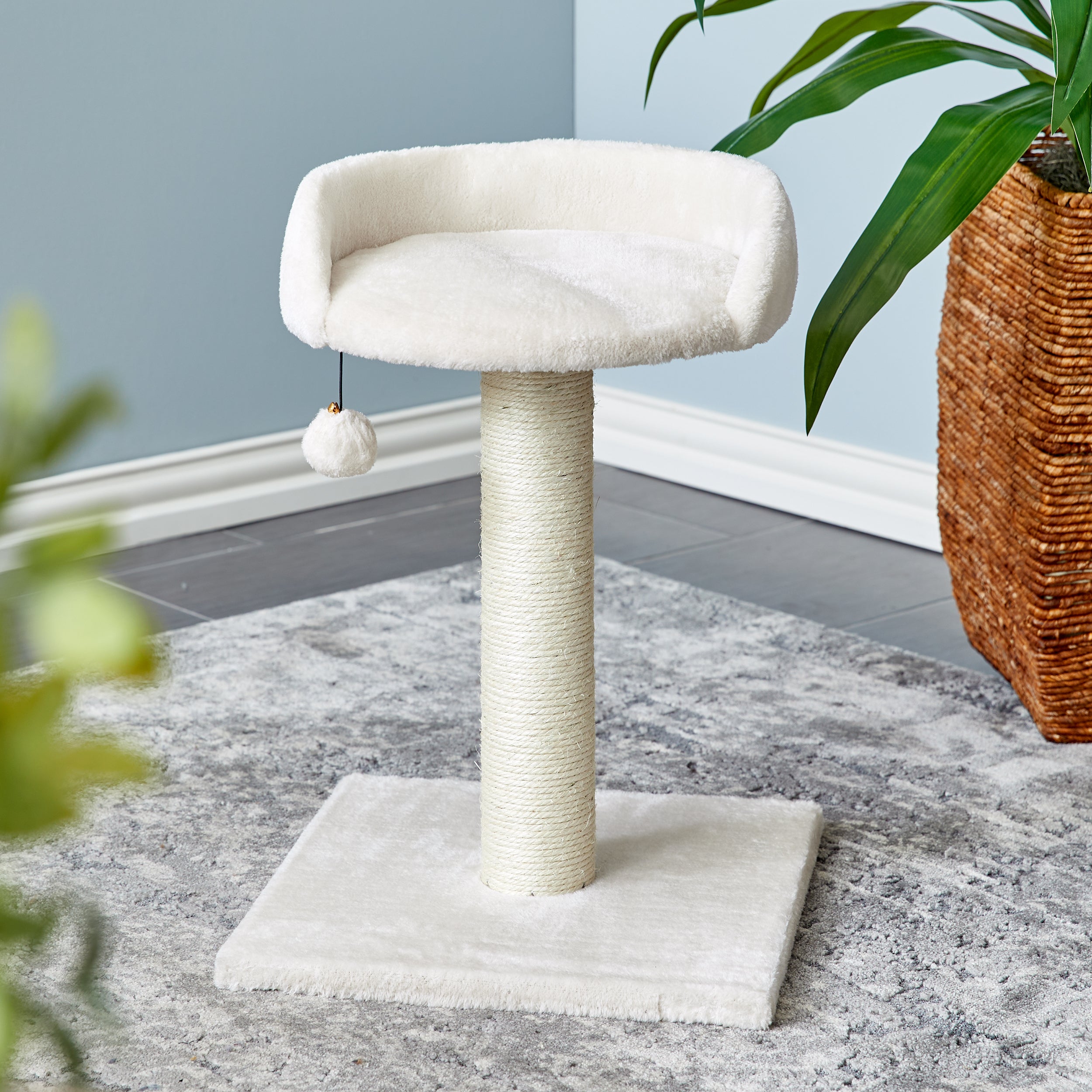 Two by Two Milkwood Small Cat Tree and Scratching Post
