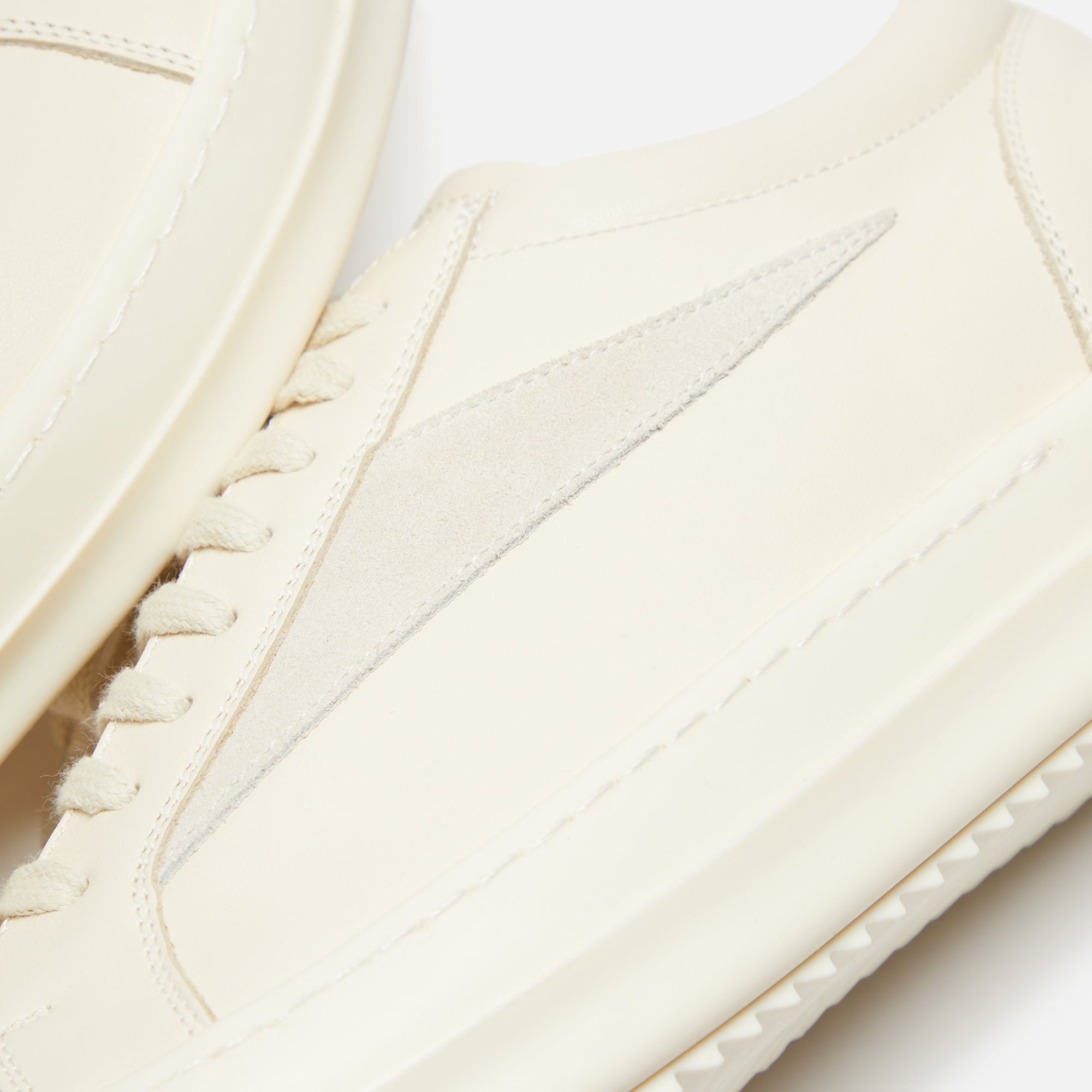 Rick Owens WMNS Vintage Sneaker - Milk / Scarpe Pelle