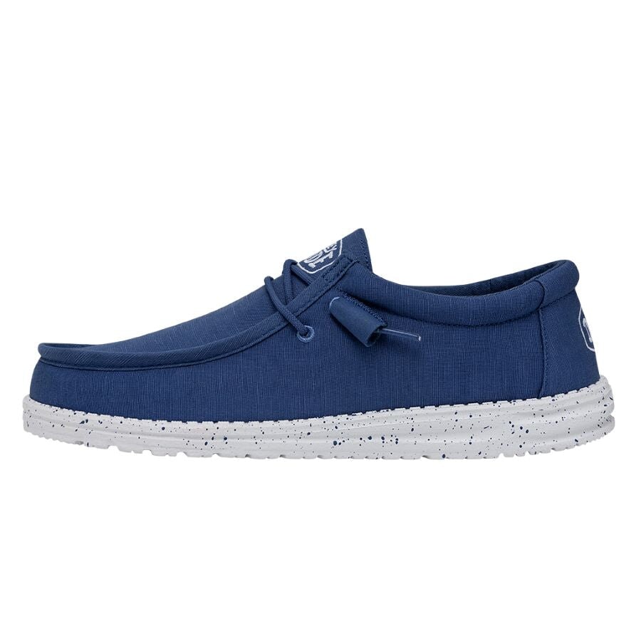 Wally Slub Canvas - True Blue