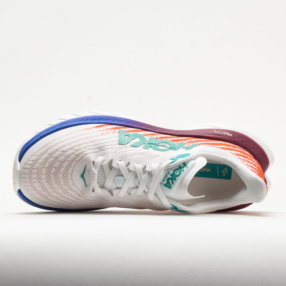 HOKA Mach 5 Women's White/Flame