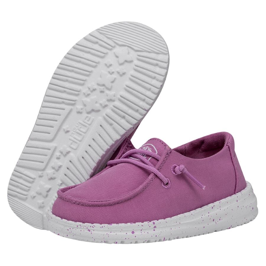 Wendy Toddler Slub Canvas - Violet