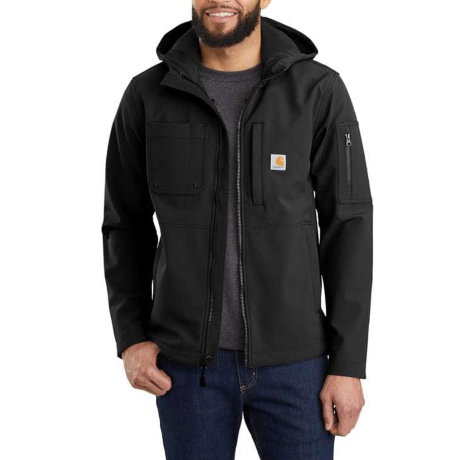 Carhartt Men's Hooded Rough Cut Jacket