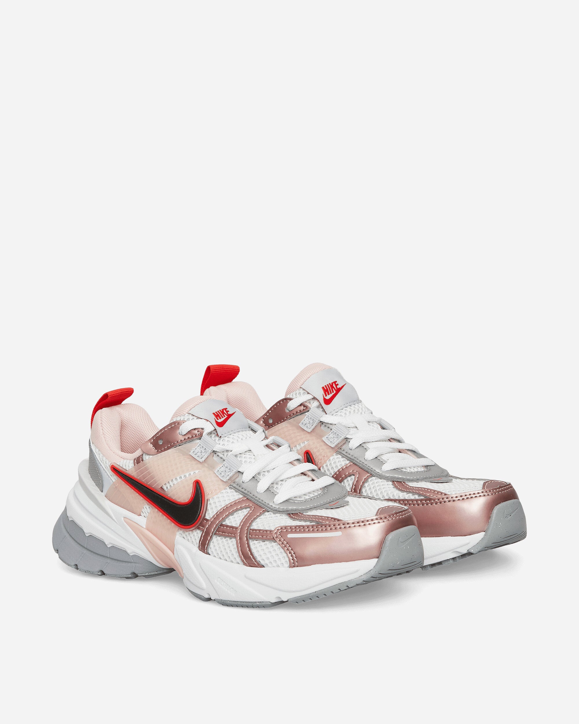 WMNS V2K Run Sneakers White / Legend Pink / Platinum Tint