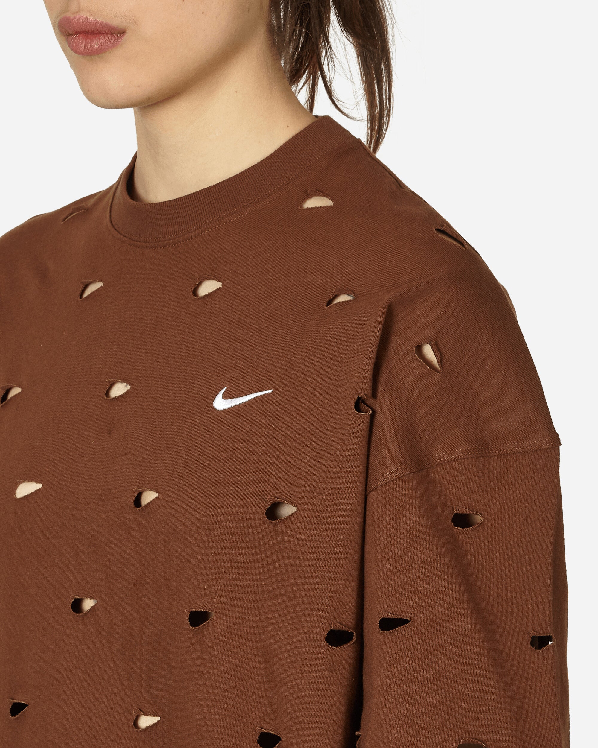 JACQUEMUS Swoosh T-Shirt Cacao Wow