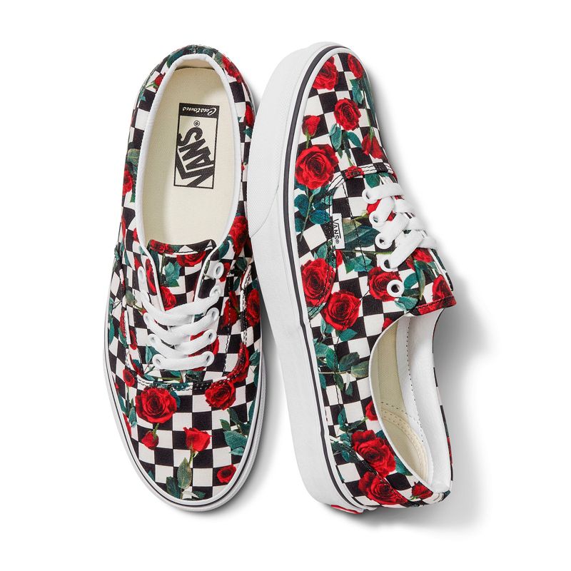 Customs Checkerboard Roses Era