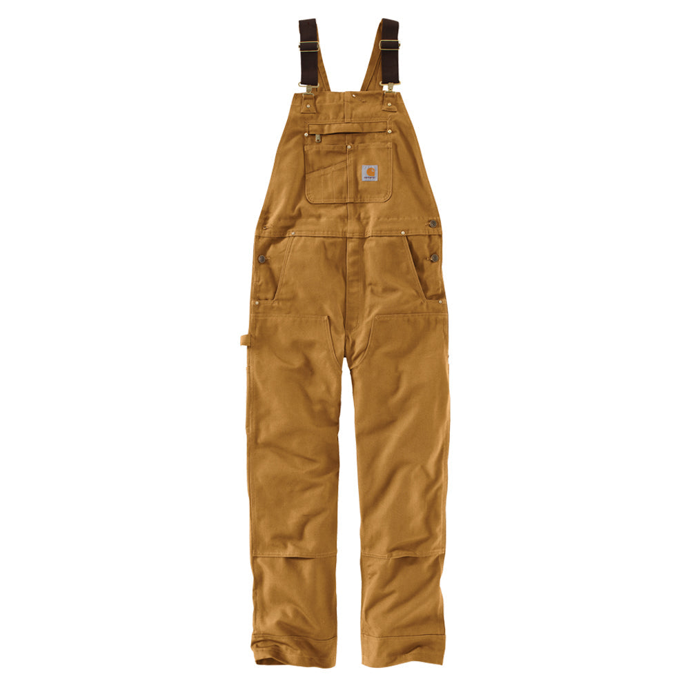 Carhartt Men's Duck Bib Overall_Carhartt Brown