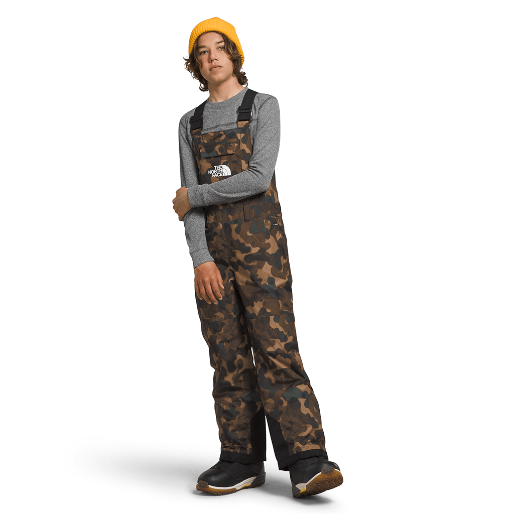 Freedom insulated bib kids' pants - Utility brown camo