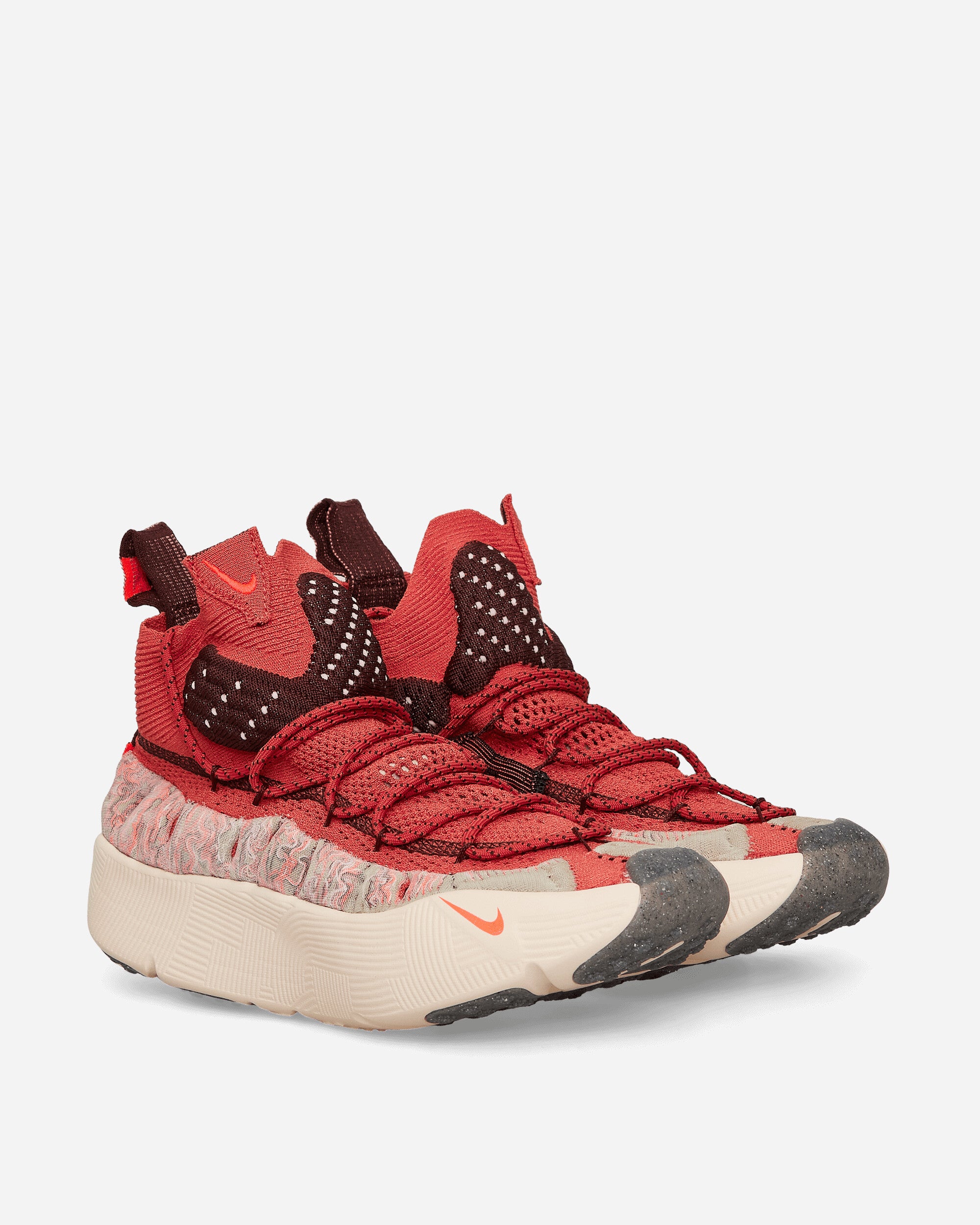 ISPA Sense Flyknit Sneakers Desert Adobe / Bright Crimson