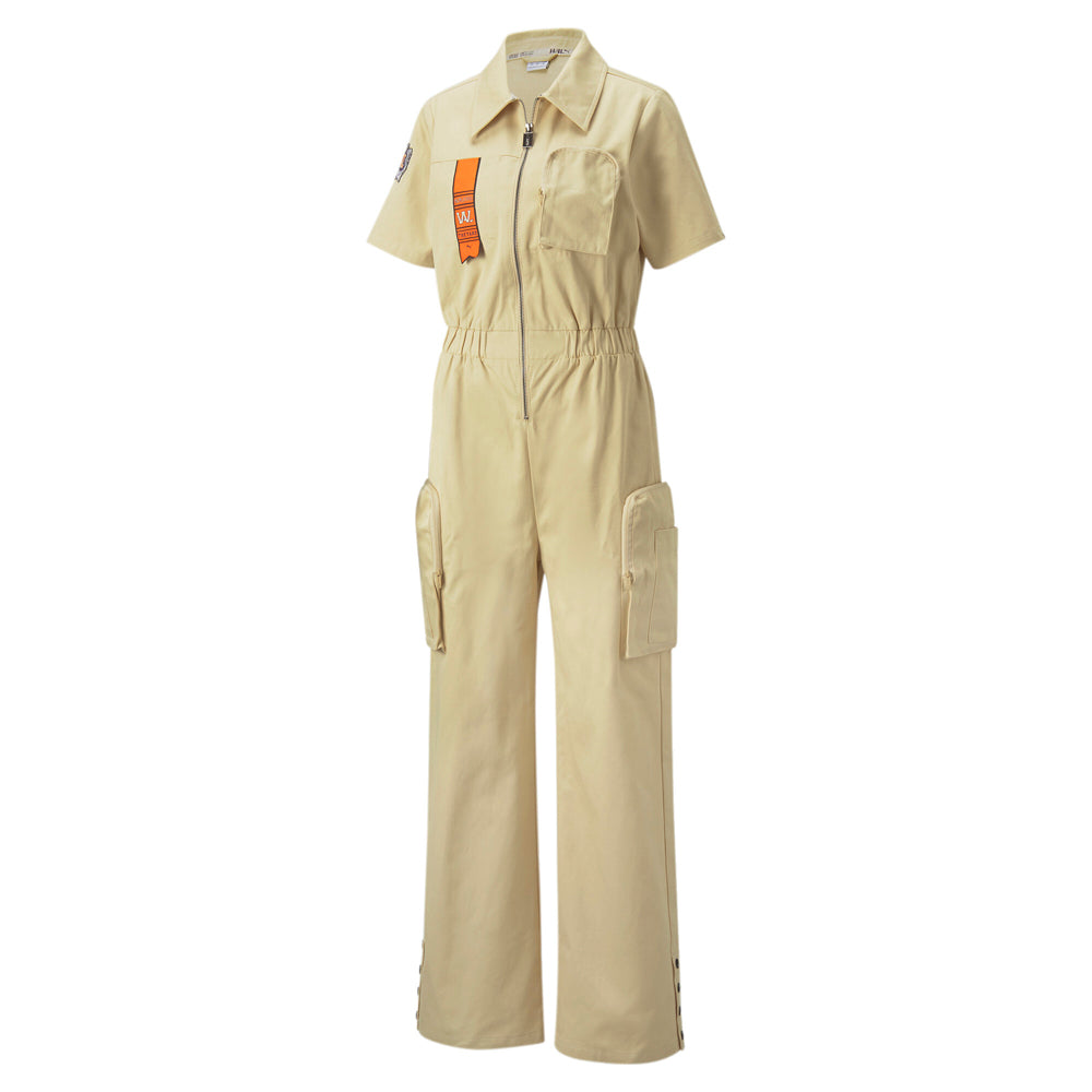 We Are Legends Collared Short Sleeve Jumpsuit