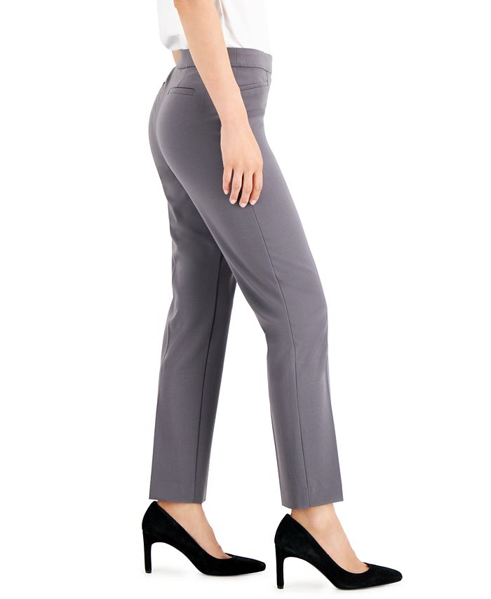 Petite Modern Straight-Leg Pants， Created for Macy's