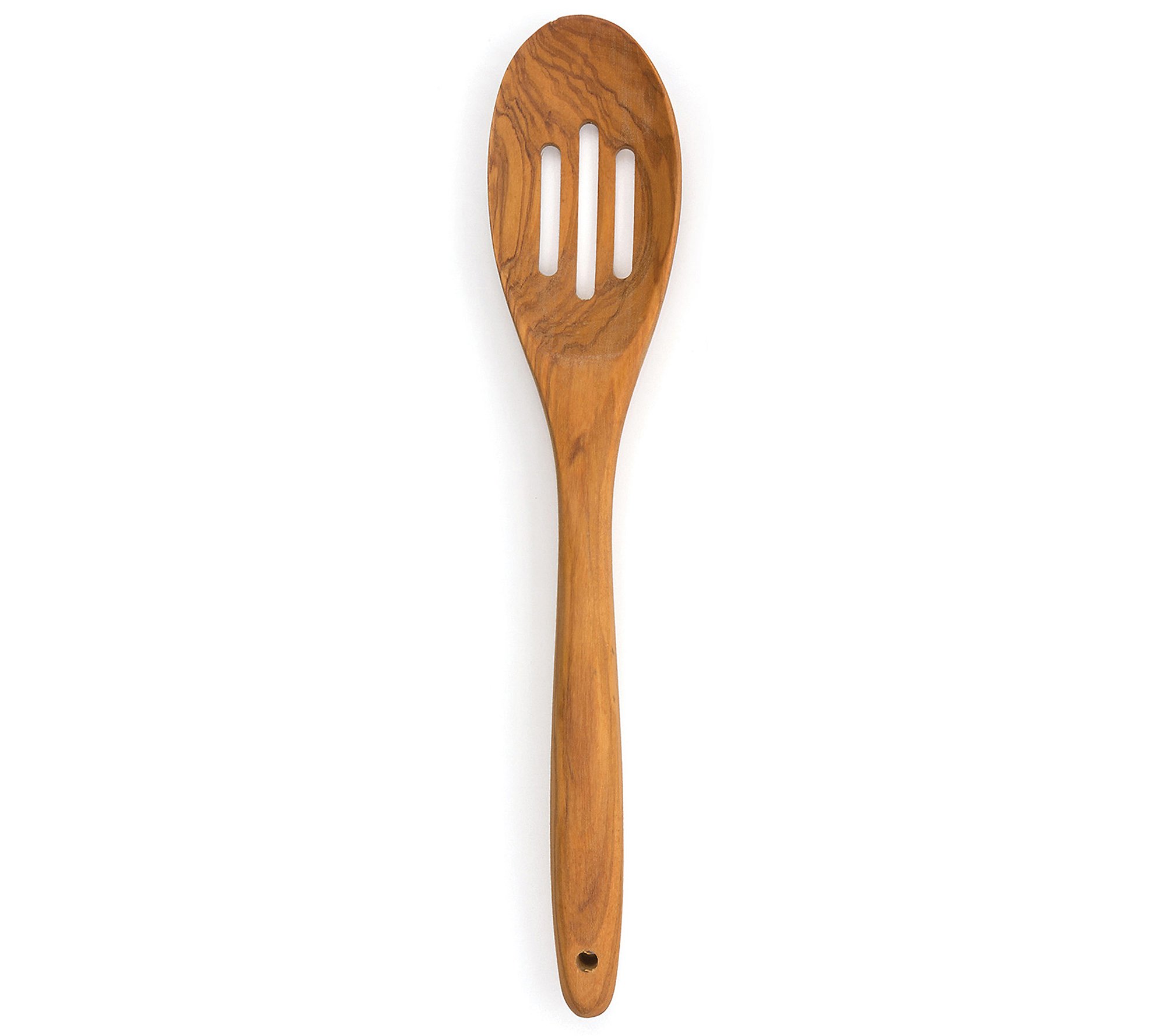 RSVP Olive Wood Slotted Spoon