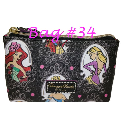 Disney Dooney and Bourke - Runway Princess - Cosmetic Case SPECIFIC