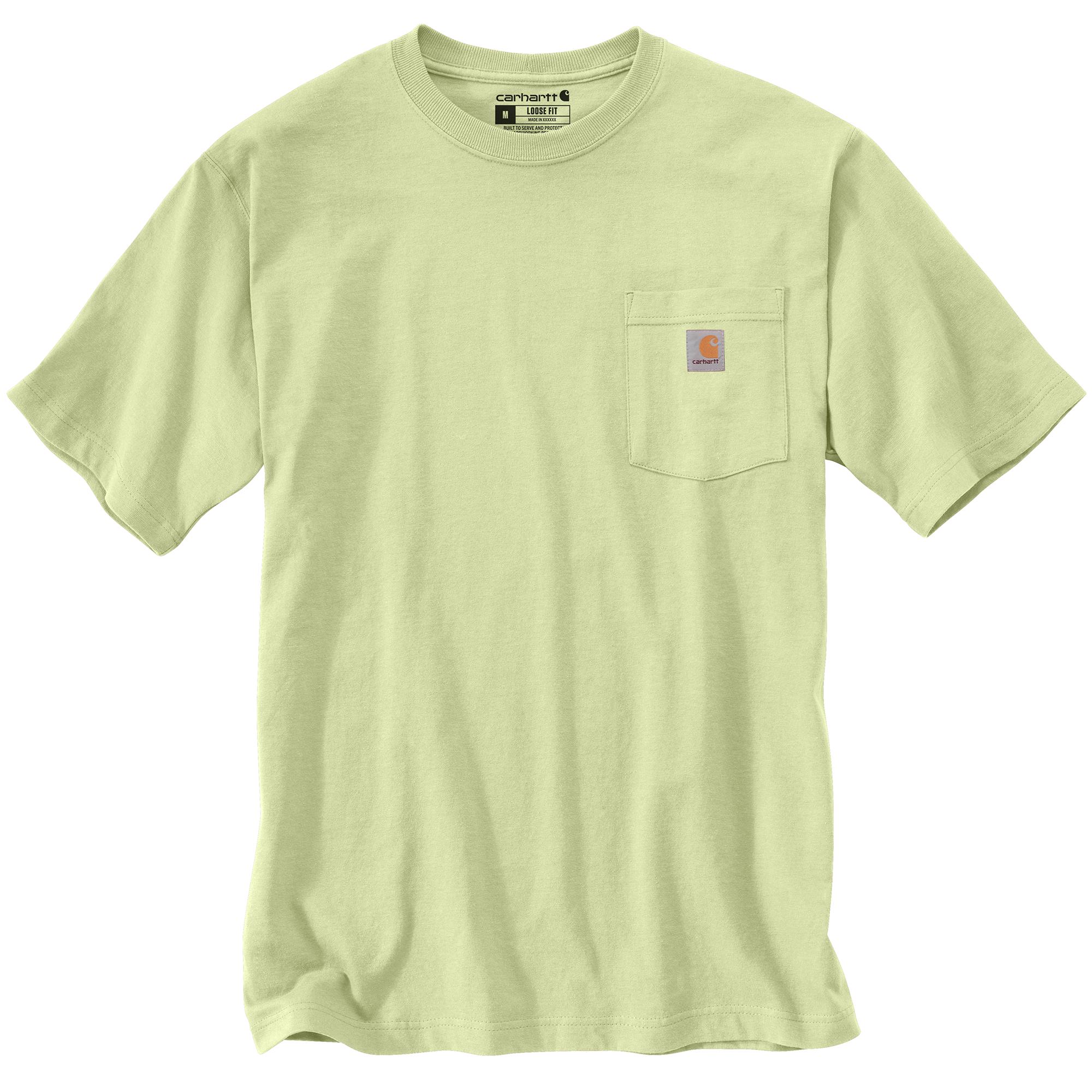 Carhartt Men's Short Sleeve Pocket T-Shirt_Pastel Lime