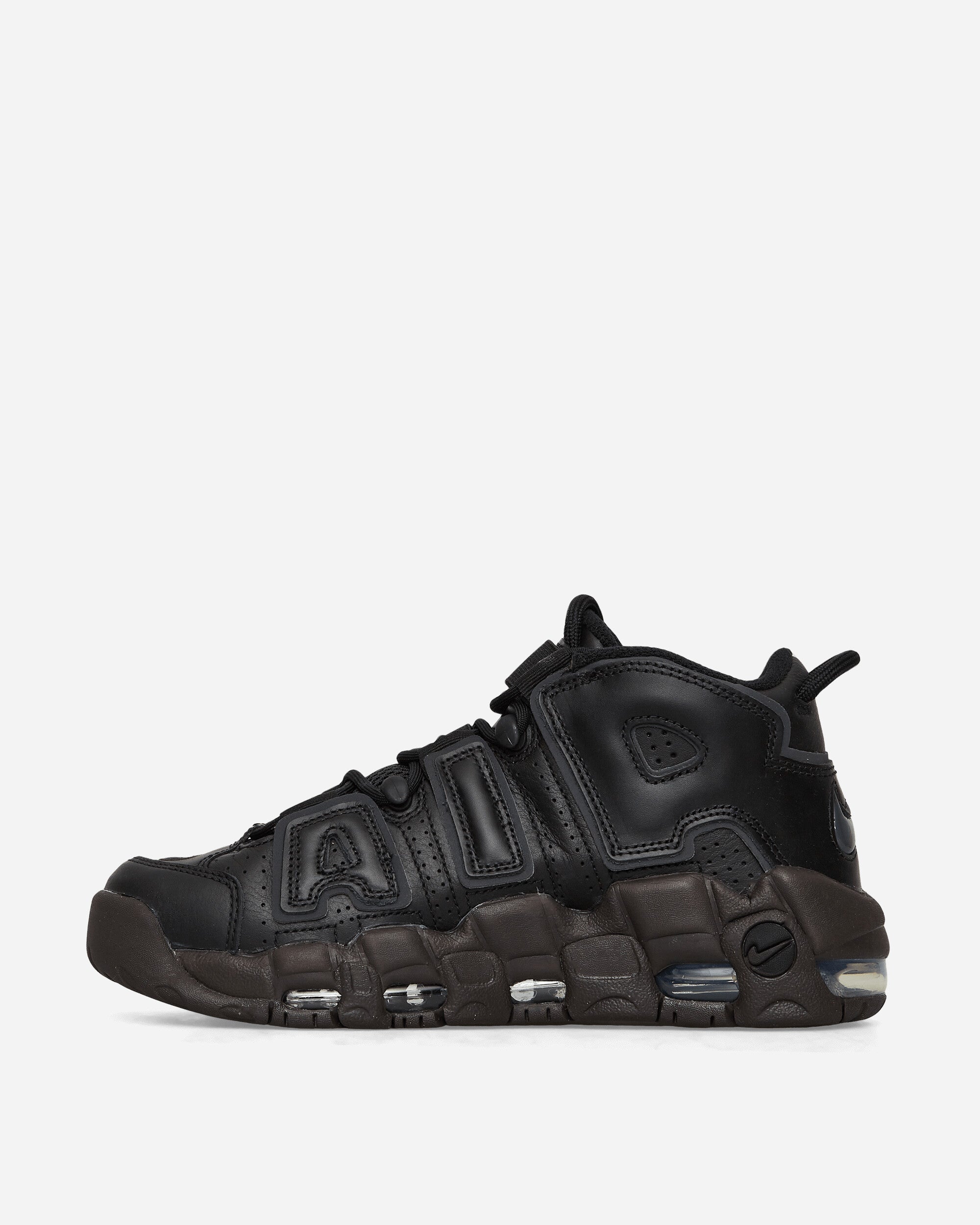 WMNS Air More Uptempo Sneakers Black / Velvet Brown / Anthracite