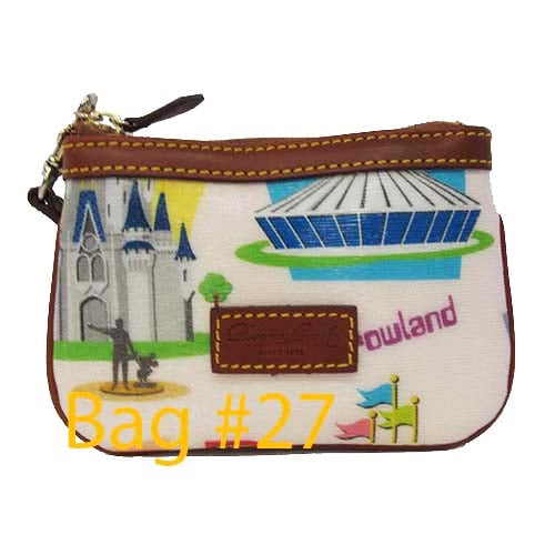 Disney Dooney and Bourke Bag - Disney World Retro - Wristlet SPECIFIC