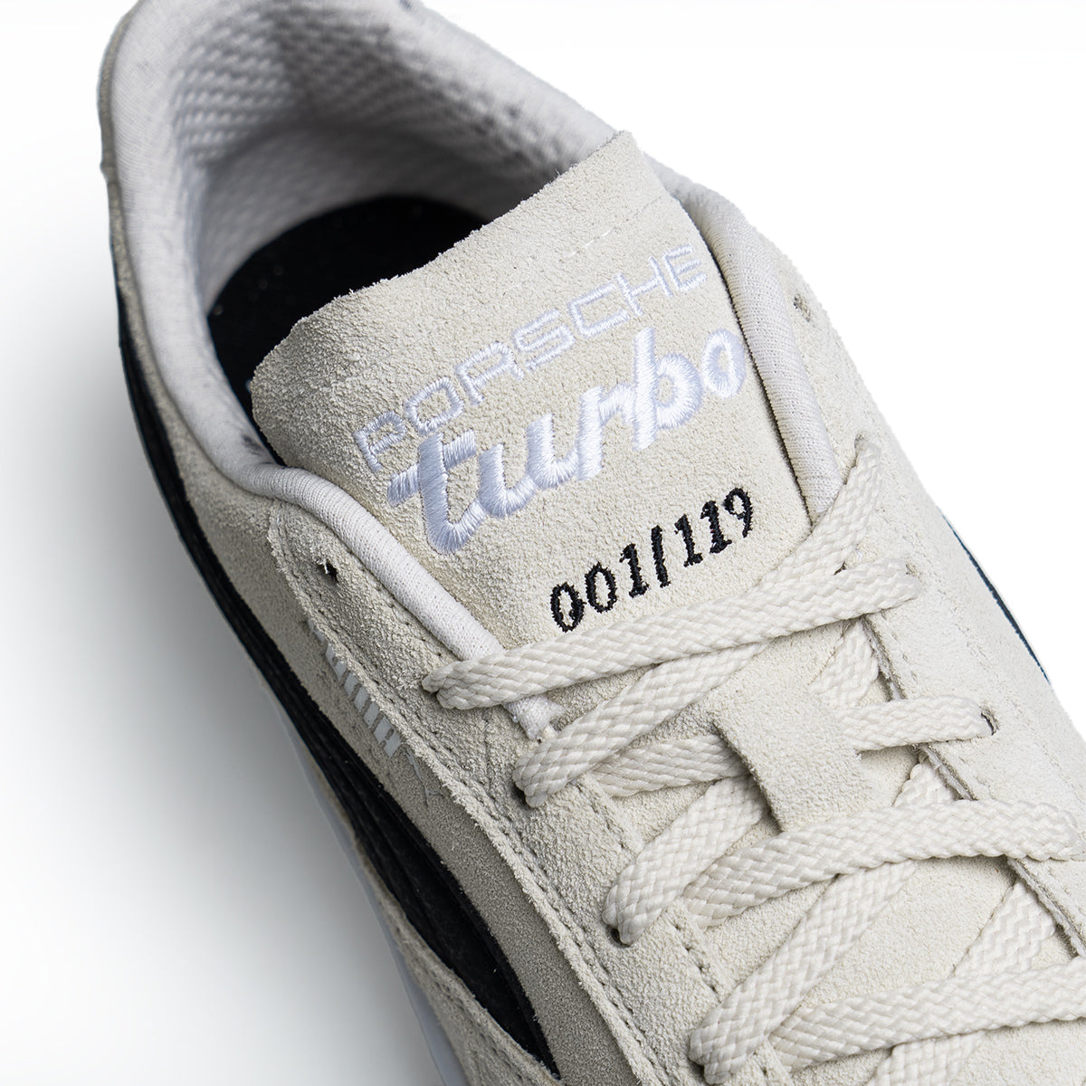 + Limited Edt + Porsche Legacy Suede Torque 'Alpine Snow'