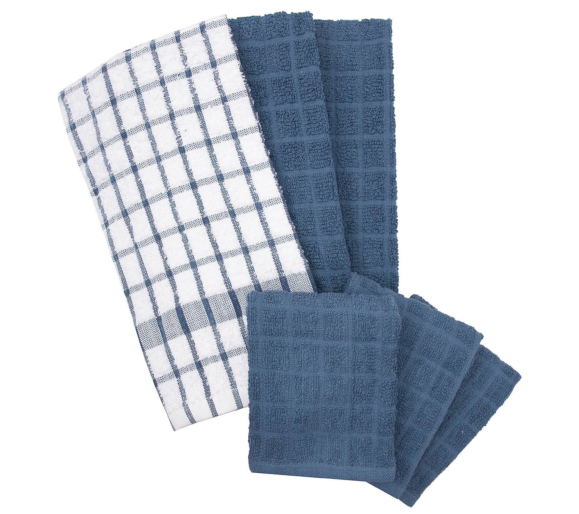RITZ 6-Pack Terry Kitchen Towel and Dish Cloth Set