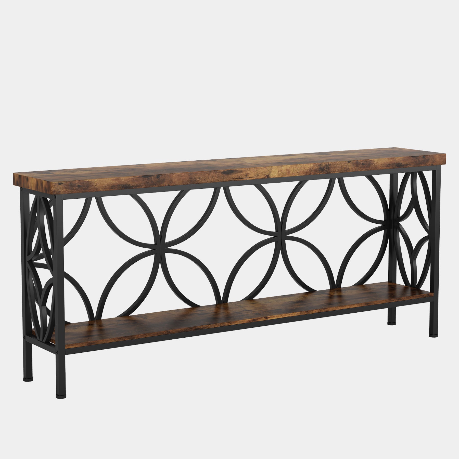 2-Tier Console Table, 70.9