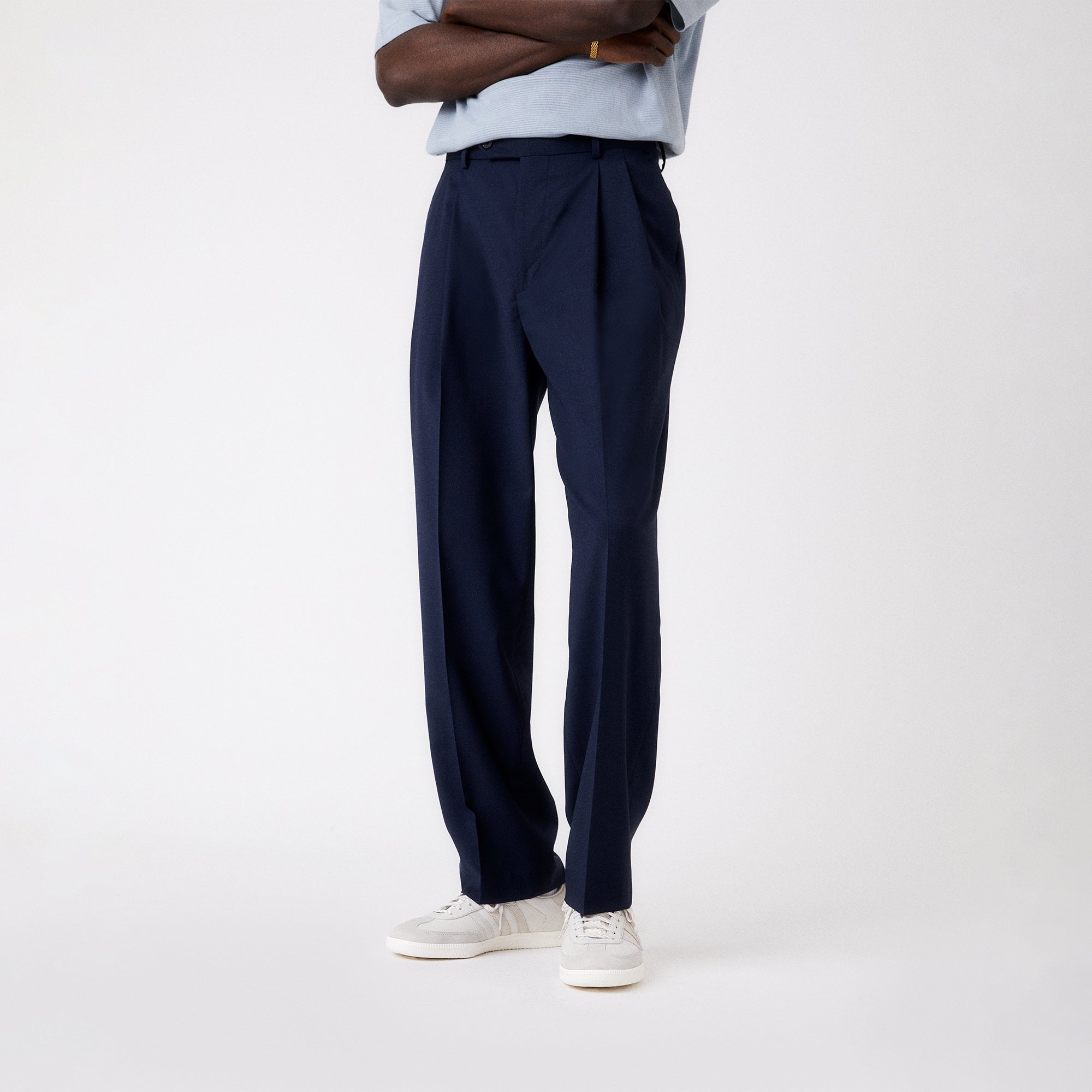 Kith Kylan Pleated Trouser - Gulf