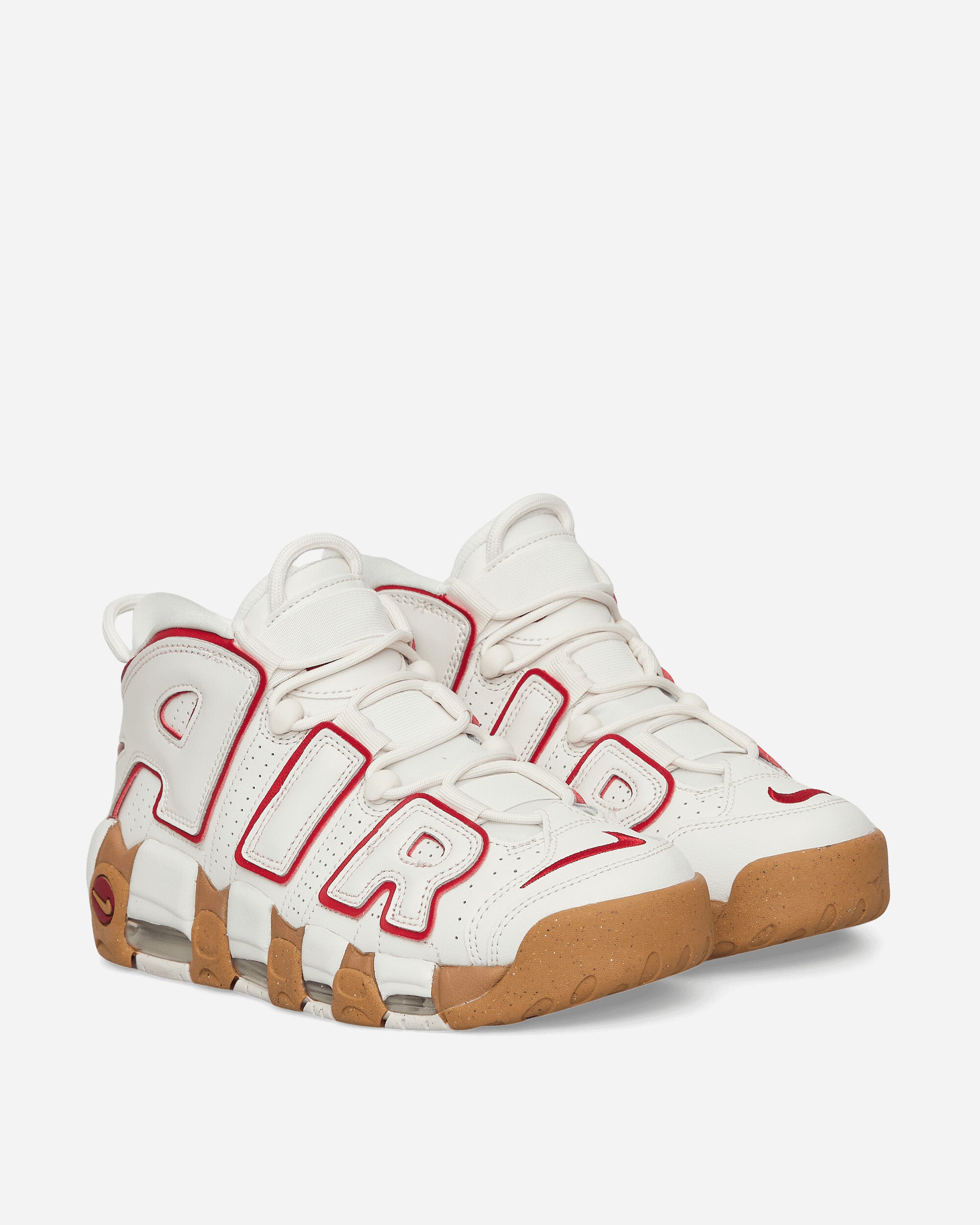 WMNS Air More Uptempo Sneakers Phantom / Gym Red