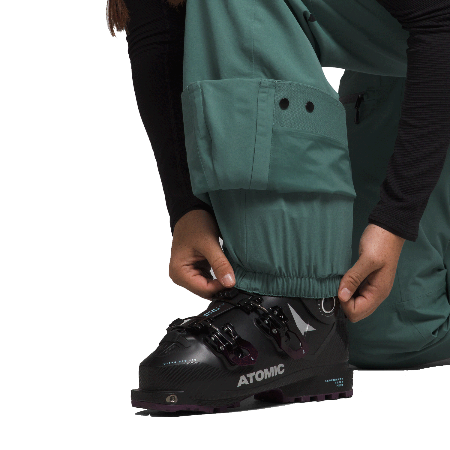 The North Face Women's Ceptor Bib 2024 Dark Sage