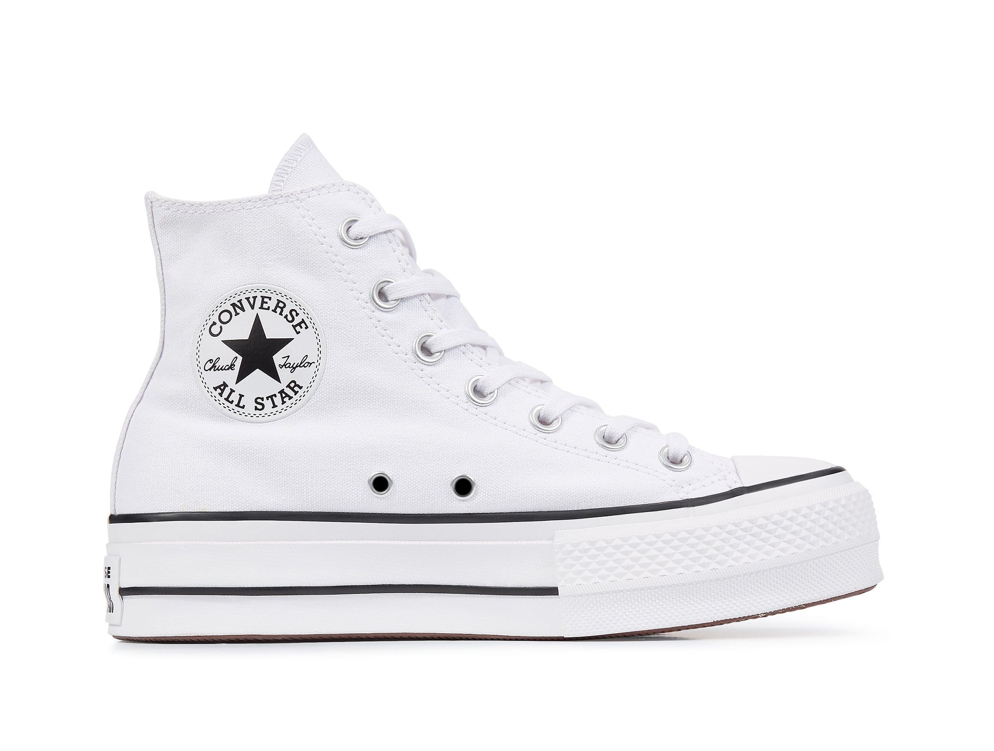 Converse Chuck Taylor Hi Plataforma Womens Blanco