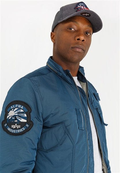 ALPHA ENGINE JACKET BLUE