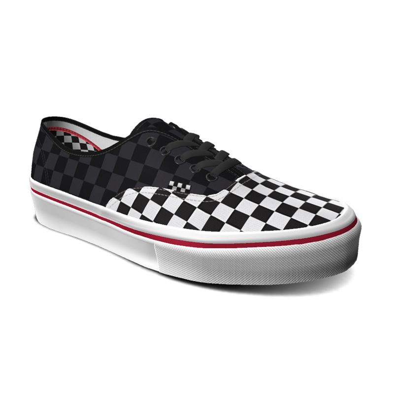 Customs Checkerboard Skate Authentic