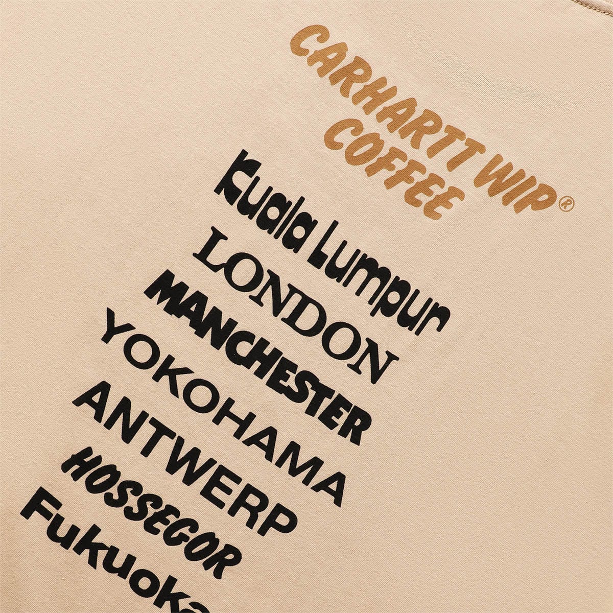 CARHARTT WIP COFFEE T-SHIRT