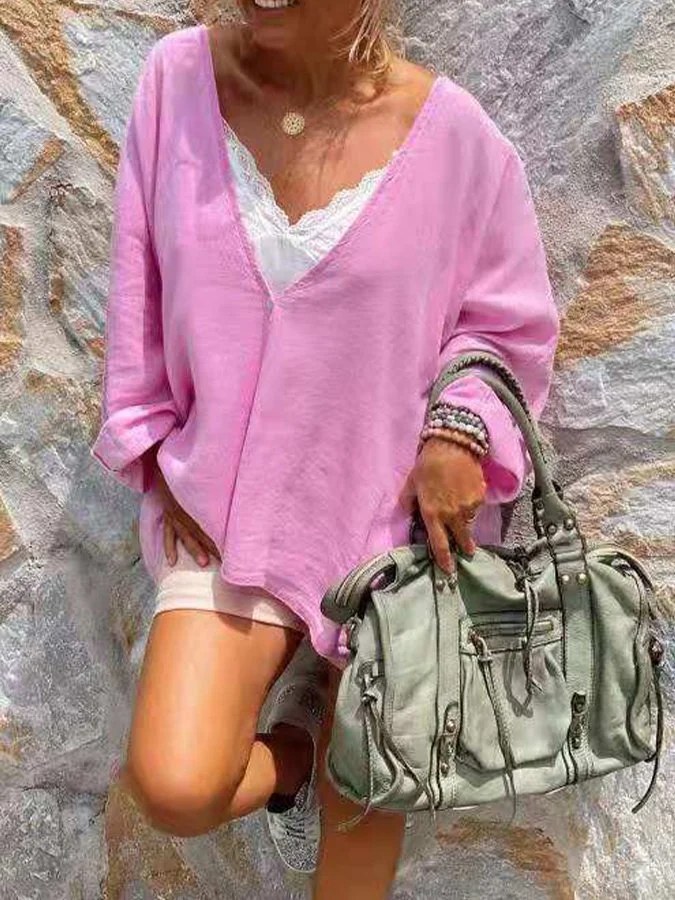 women's solid color casual cardigan
