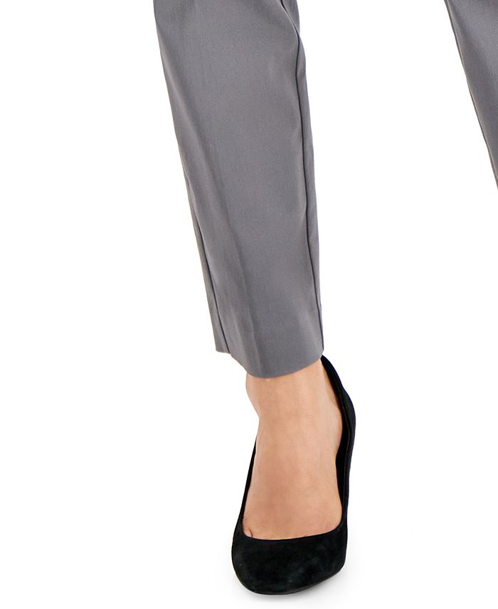 Petite Tummy-Control Straight-Leg Pants， Created for Macy's