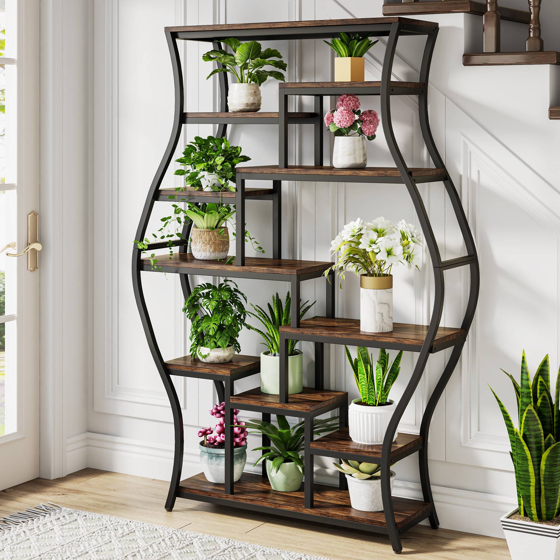 Vase-Shaped Plant Stand, 70.9