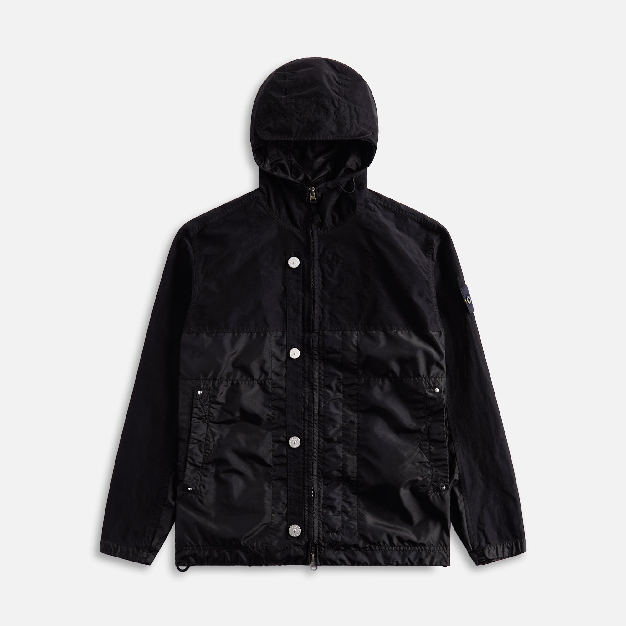 Stone Island Technical Hooded Jacket - Black