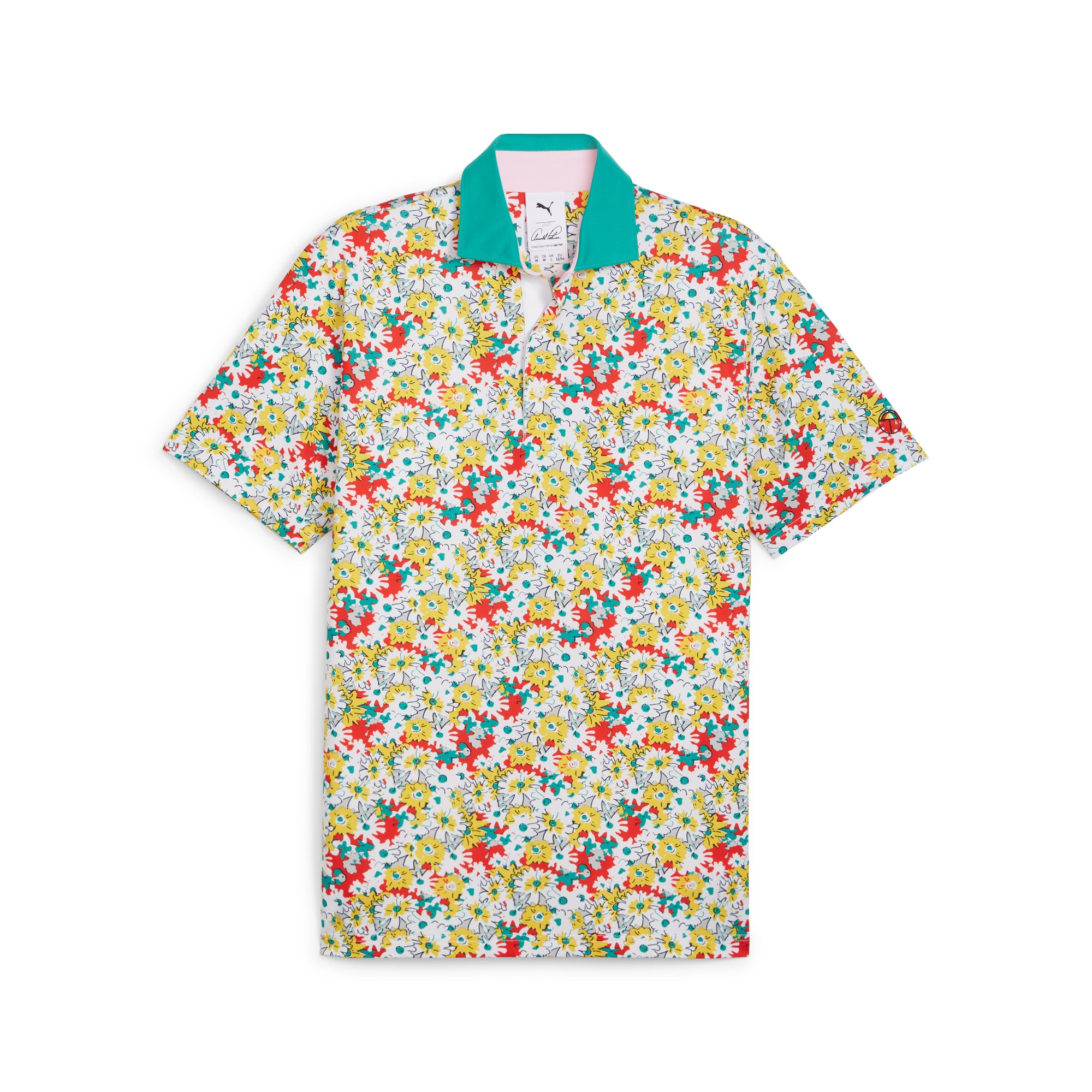 AP Floral Golf Polo