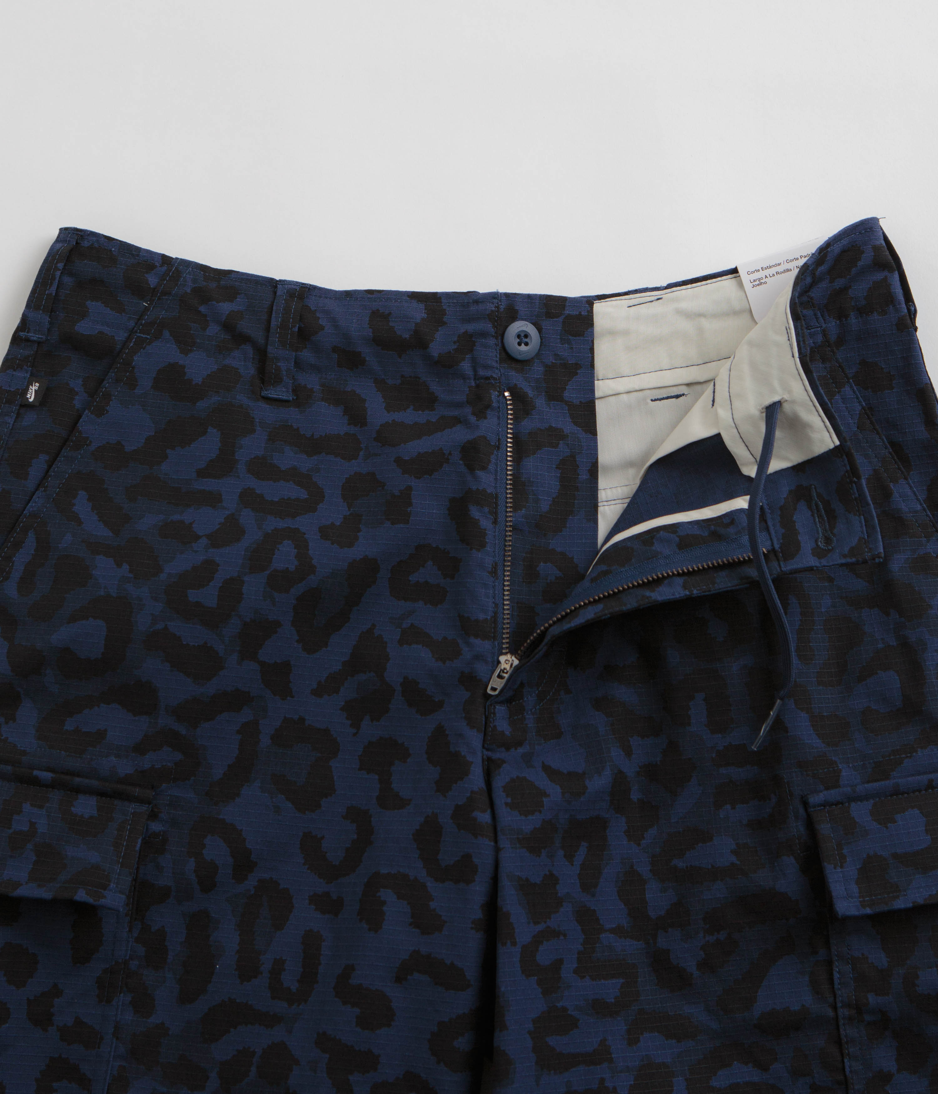 Nike SB Kearny Print Shorts - Midnight Navy