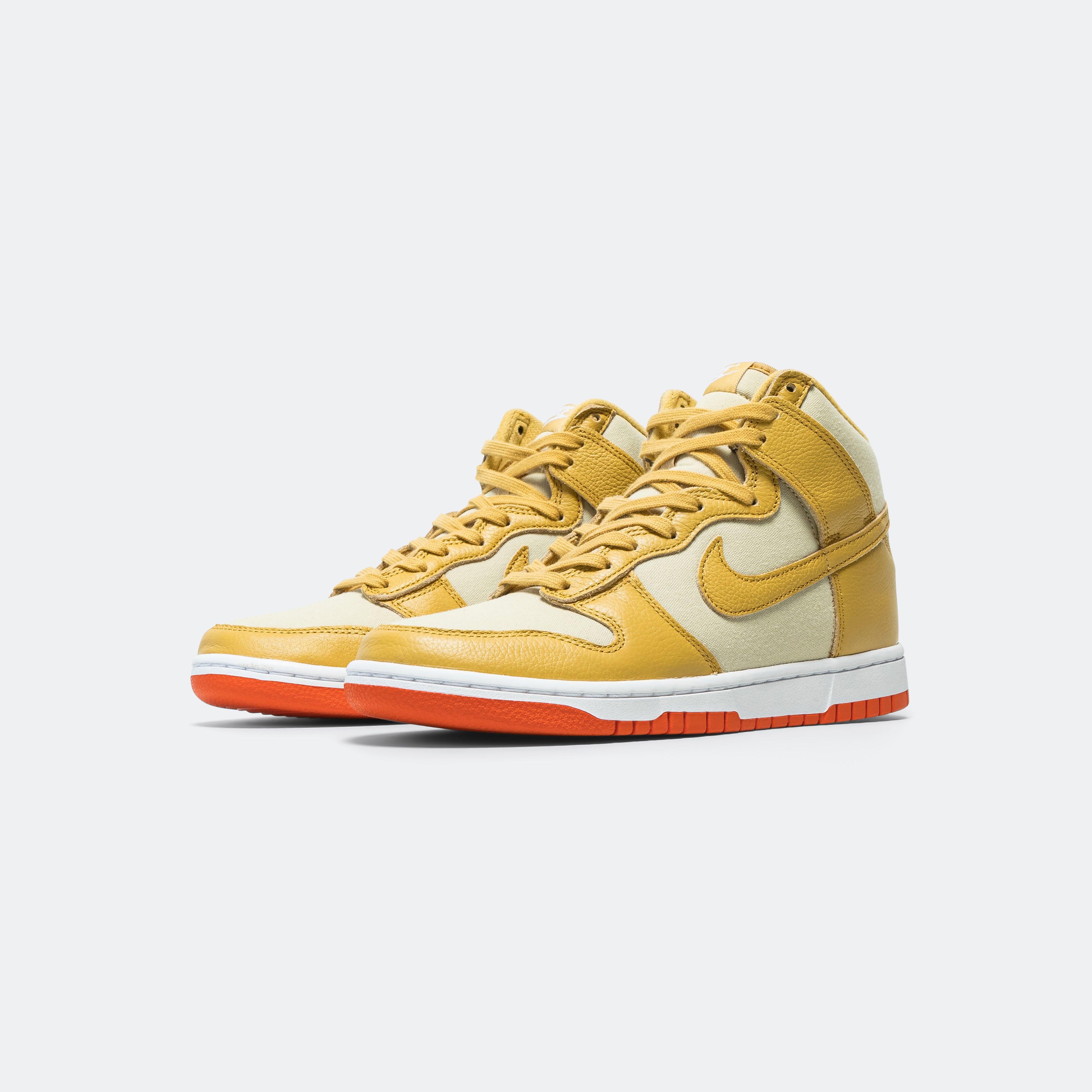 Dunk High Retro - Team Gold/Wheat Gold-Team Gold