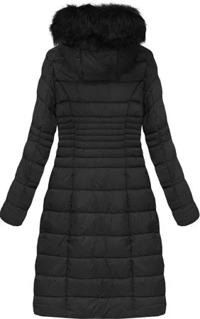 WOMEN'S WINTER BLACK HOODED-- JACKET