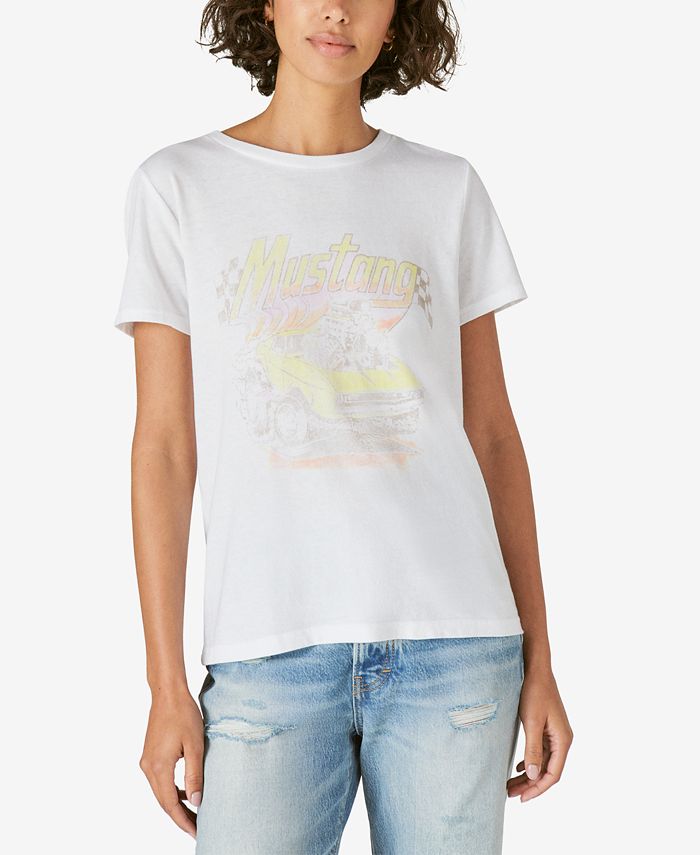 Mustang Crewneck T-Shirt