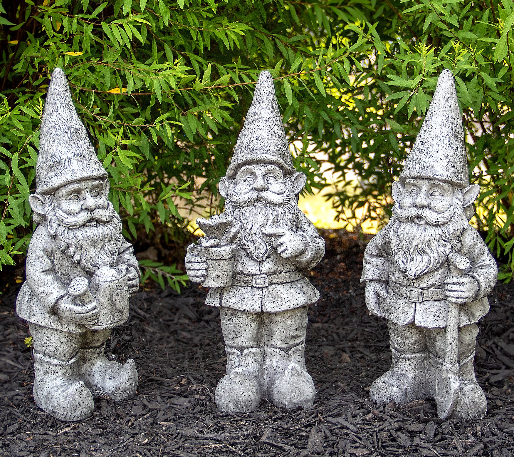 Northlight S 3 Gardening Garden Gnomes Outdoor Statues