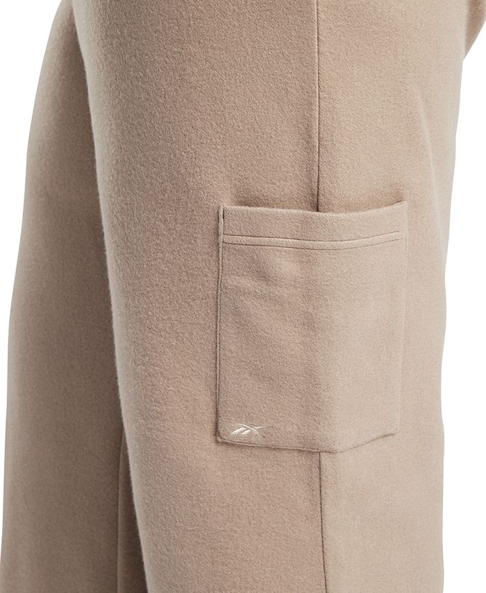 Classics Plus Size Reverse-Fleece Wide-Leg Pants