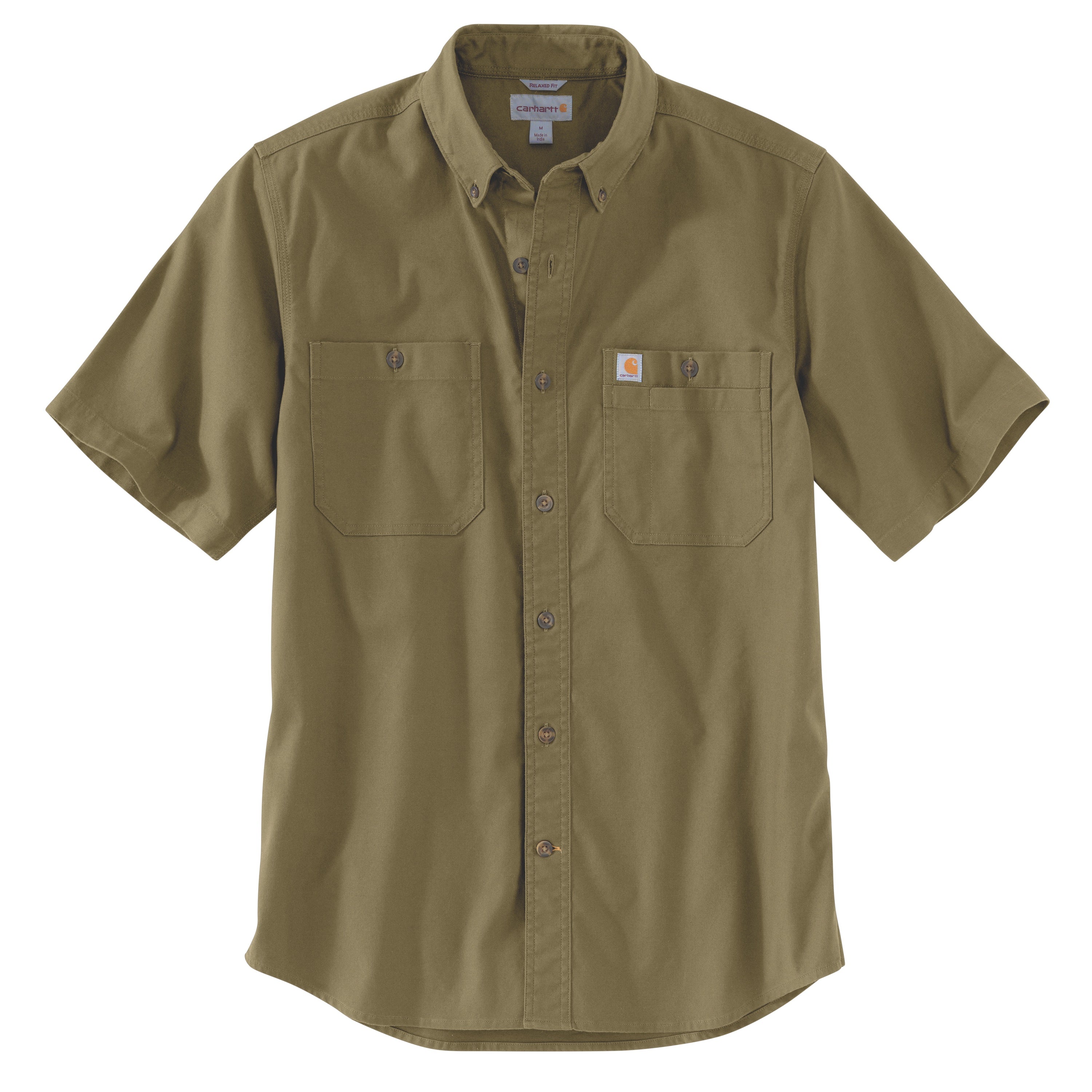 Carhartt Men's Rugged Flex® Relaxed Fit Midweight Canvas Work Shirt