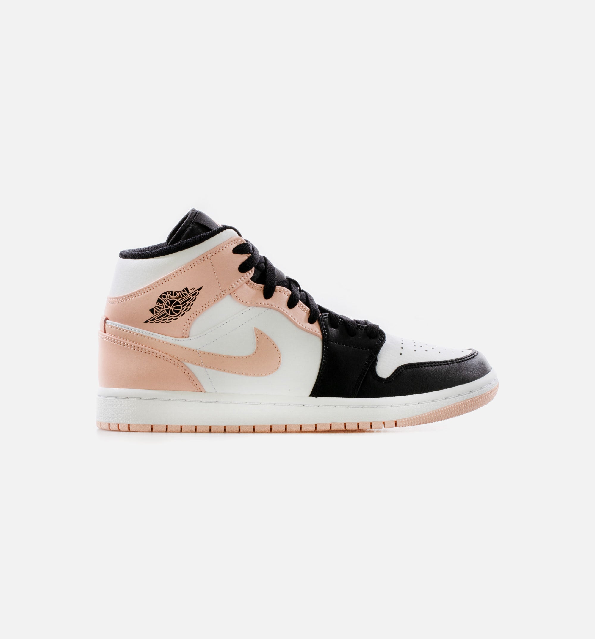 Air Jordan 1 Mid Arctic Orange Mens Lifestyle Shoe - White/Black/Arctic Orange