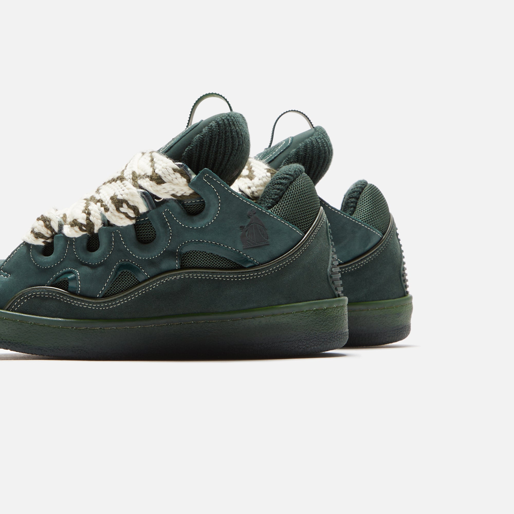 Lanvin Curb Sneaker - Dark Green